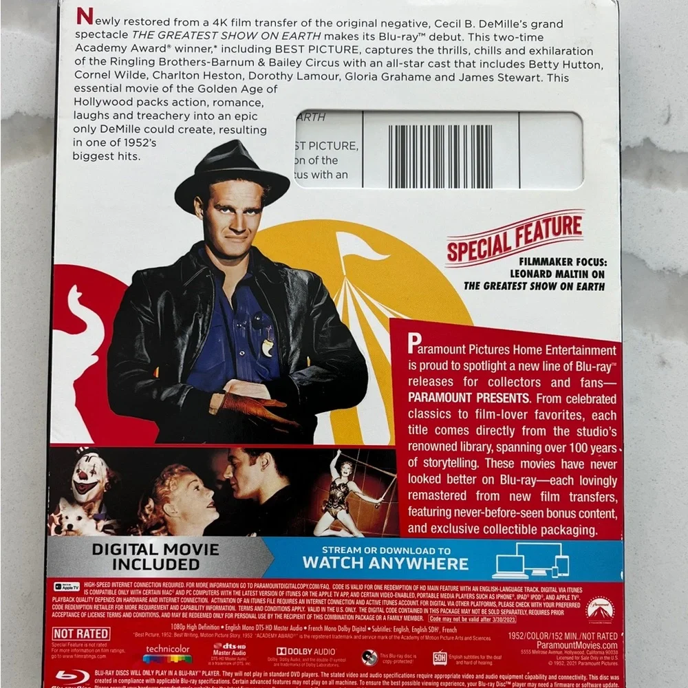 The Greatest Show On Earth Blu-ray - Picture 2 of 9